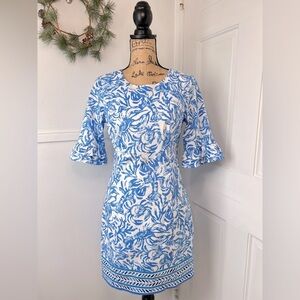 Lilly Pulitzer Fiesta Stretch Resort White On A Roll Engineered Dress